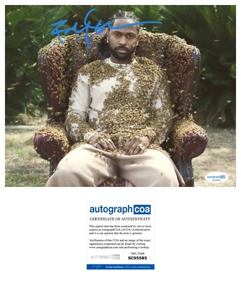 BIG SEAN RAPPER GOOD MUSIC FINALLY FAMOUS 8x10 PHOTO - ACOA COA