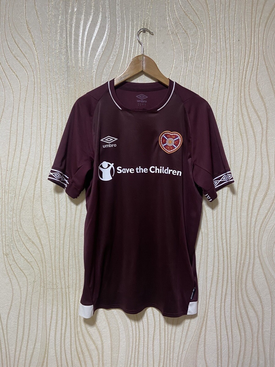 HEARTS OF MIDLOTHIAN 2018 2019 HOME FOOTBALL SHIRT SOCCER JERSEY