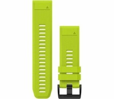 Garmin Quickfit 26 Band Fenix 5X Fenix 6X Quatix gelb Silikon 010-12517-01