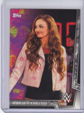 MARIA KANELLIS ( 2018 WWE Topps WOMEN'S DIVISION DIVA Card #17 )