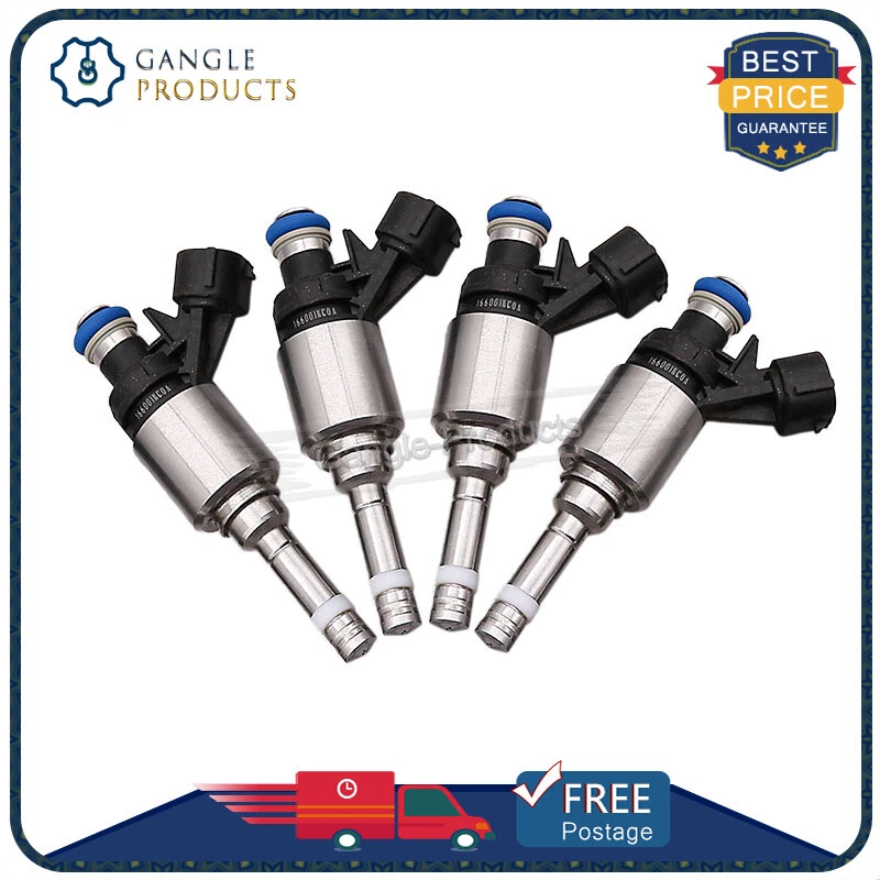 Juego (4) Inyectores de Combustible 0261500092 16600-1KC0A Para Nissan Juke 2011-2014 1.6L Foto 4 de 4