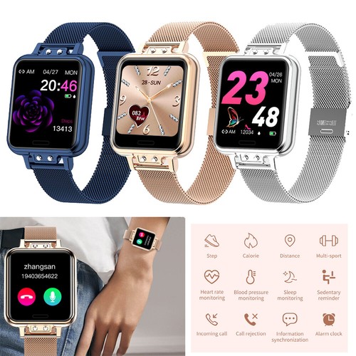 Smart Watch for Women Waterproof Pedometer Activity Tracker Full Touch Screen - Picture 1 of 13