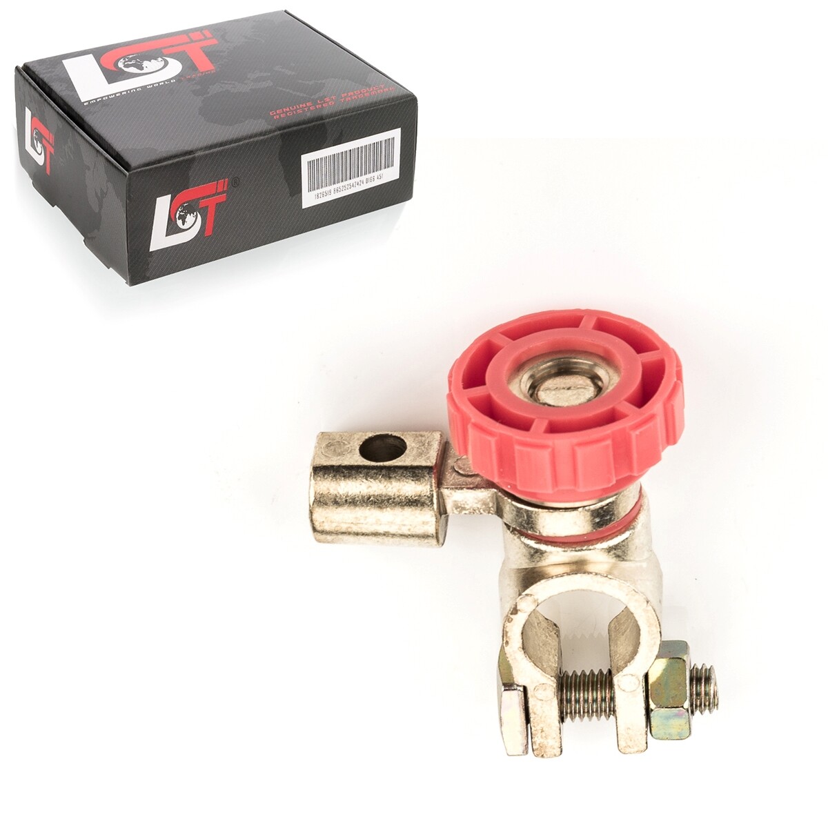 Car Battery Isolator Terminal with Round Knob Red for VAUXHALL