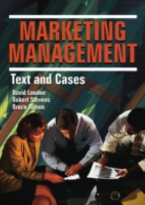 Marketing Management : Text and Cases, Hardcover by Loudon, David L.; Stevens...
