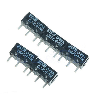 5PCS D2FC-F-7N D2FCF7N Micro Switch Microswitch For OMRON Mouse D2F-J New