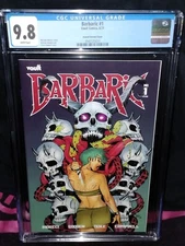 Barbaric 1 / 1:15 Howell variant CGC Graded 9.8 Vault Comics / Moreci / A Beauty