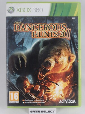Cabela's Dangerous Hunts 2011 Xbox 360 PAL Original Vollständig