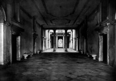 Atrium Ca' Rezzonico Venice 1930-40 OLD PHOTO