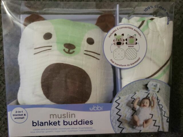 ubbi muslin blanket buddies