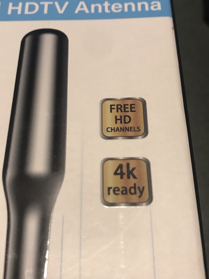 TV Antenna Digital HD Portable Antenna 360° Reception Base In