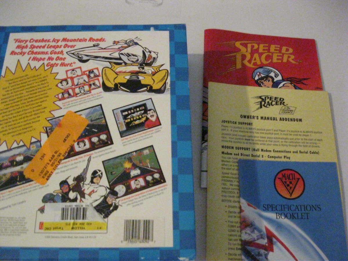 Speed Racer in the Challenge of Racer X PC game 3.5