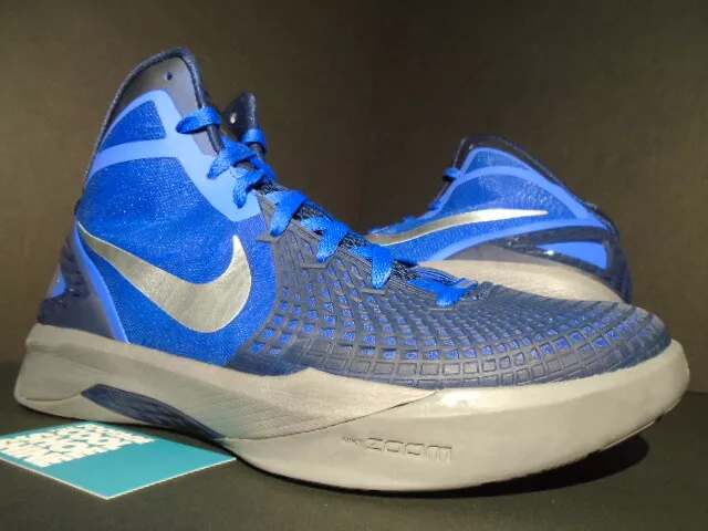 NIKE ZOOM HYPERDUNK 2011 SUPREME TREASURE BLEU ROYAL ARGENT GRIS 469776 400 10,5