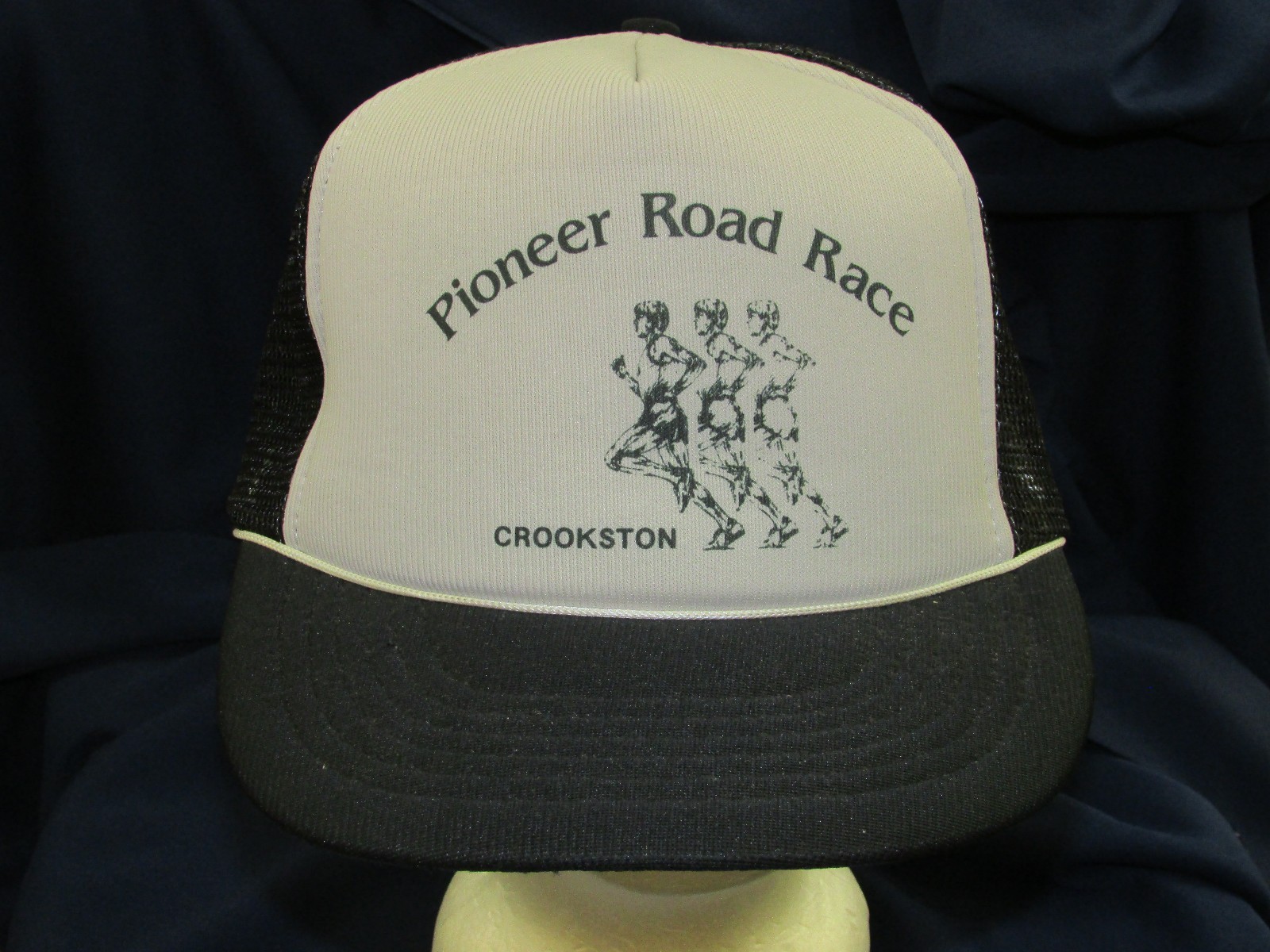 trucker hat baseball cap PIONEER ROAD RACE crookston cool style mesh nice rare