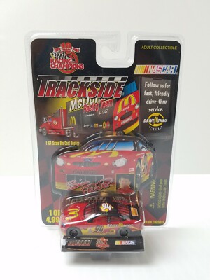 TRACKSIDE Racing Champions 1:64 Race Car McDonalds No 94 NASCAR 1 of 4,999 NEW