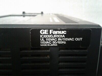 GE Fanuc IC609SJR101A Series One Junior Programmable GE Fanuc IC609SJR101A Series One Junior Programmable