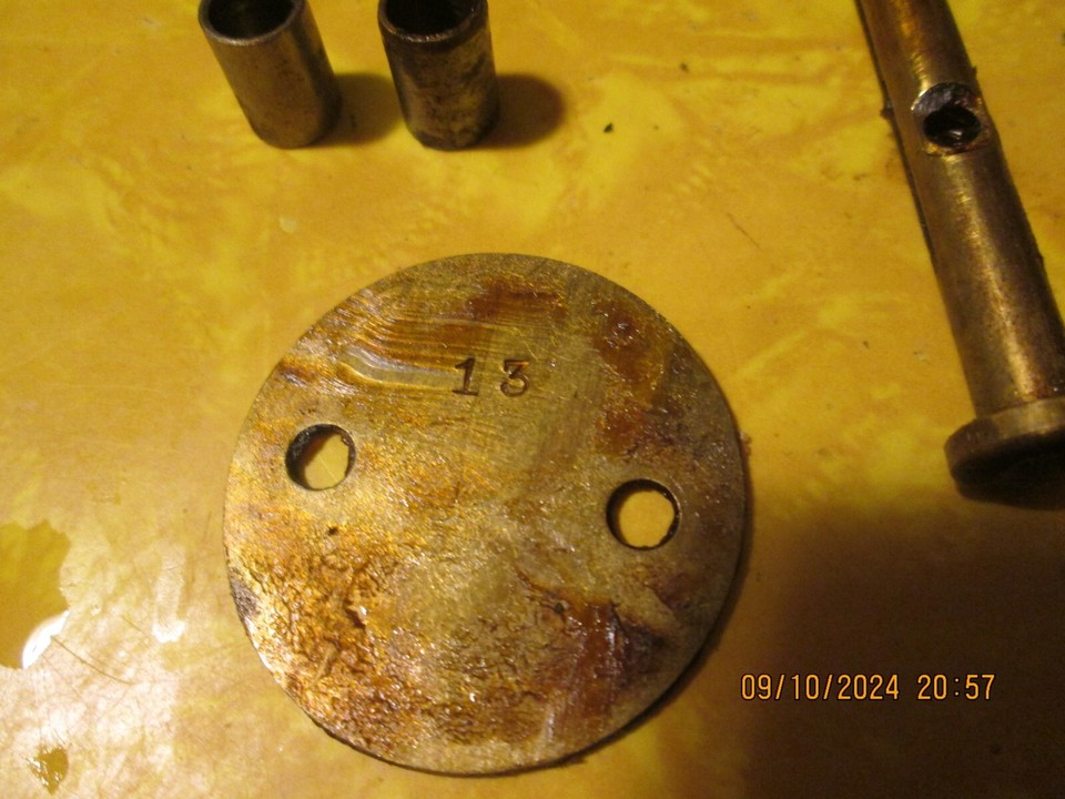 Linkert Carburetor Float Assembly Harley Knucklehead Panhead 1941 - Foto 7