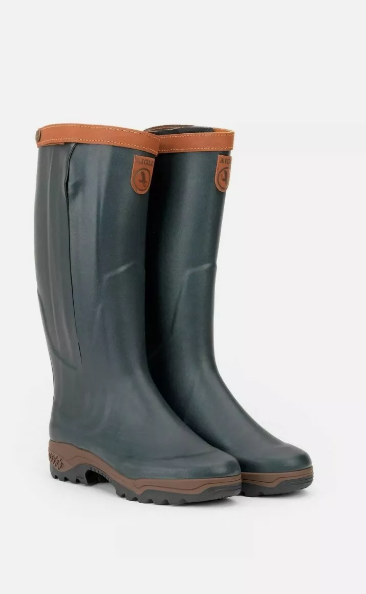 Aigle Size 13 NEW Parcours 2 Signature Open Wellington Boots