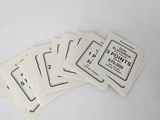 pro football franchise board game replacement parts linebacker cards