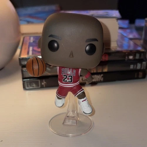 Funko Pop! Michael Jordan NBA Vinyl Figure Red Jersey #23 Standard Size