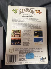 Little Samson (NES) - Original Stadlbauer (FRG) - OVP & Modul - Rarit&auml;t