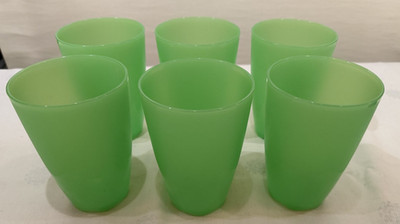 Tupperware _ 6er Set grüne Trinkbecher 525ml _ Ausstellungsstücke