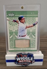 MANNY RAMIREZ 2025 Leaf Lumber 4/4 Game Used Bat Red Sox