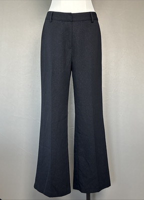 Women's Jaclyn Smith Collection Black Pants With Sparkles. Size 10P