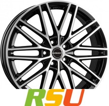 Borbet BS5 black polished 8x18" ET42 LK5 108 ML 72.5 Alufelgen 18 Zoll