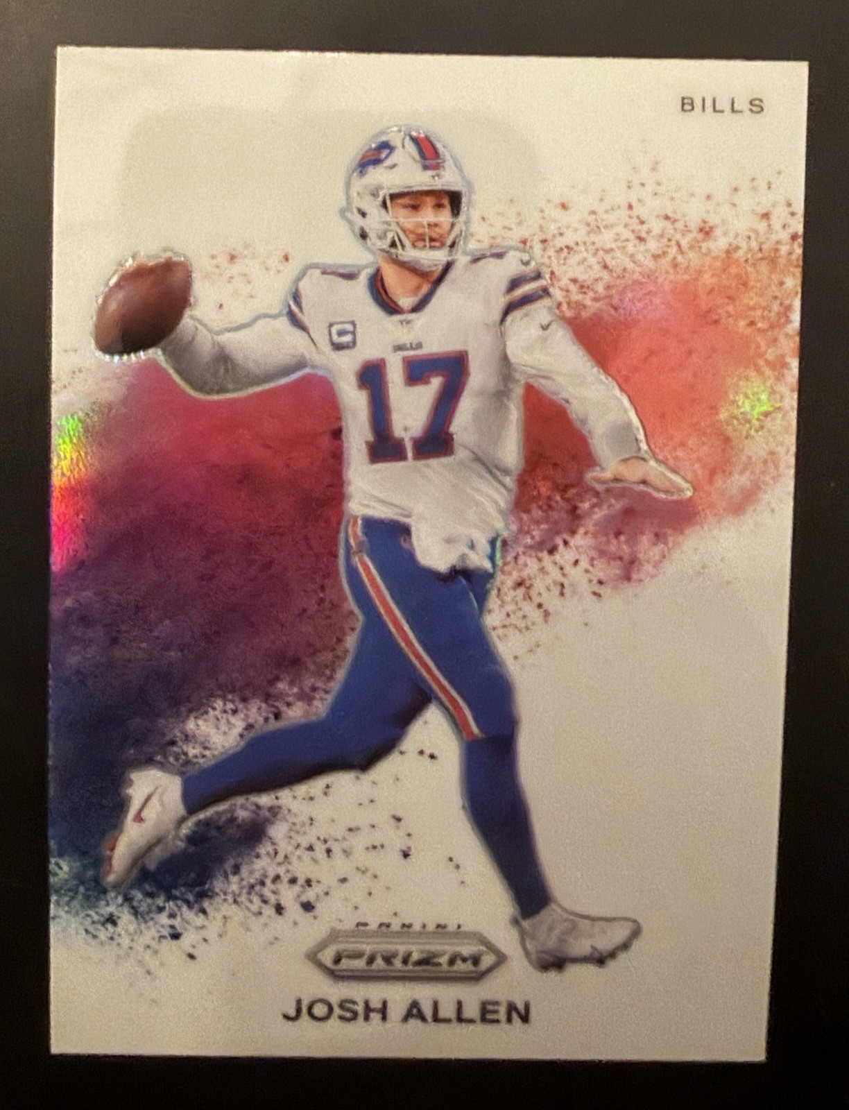 2023 Panini Prizm Josh Allen COLOR BLAST BUFFALO BILLS CASE HIT #CB-13