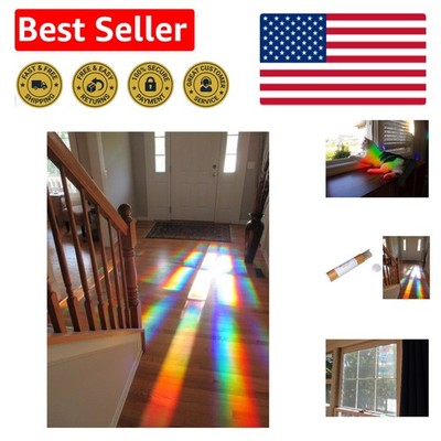 Reusable DIY Diffraction Grating Sheet 6'' x 36'' - Perfect for Creative Projects