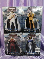 One Piece Banpresto Figures Sengoku Kizaru Aokiji Opened Navy Vol.1-2 Used