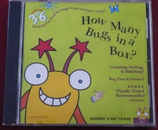Video Game PC How Many Bugs in a Box ages 3-6 MAC NEW SEALED Jewel