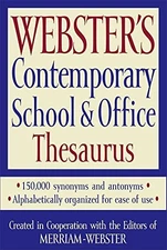 Webster's Contemporary School & Office Thesaurus