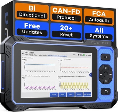 MUCAR 682 AI-Assisted OBD2 Scanner Bidirectional Scan Tool, 20+ RESET