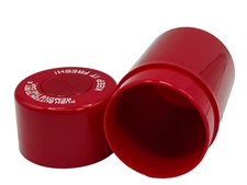 Airtight Stash Can - Red, large, press-button airtight storage canister