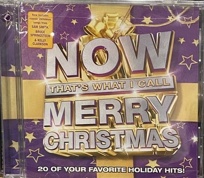 New sealed CD Now That's What I Call Merry Christmas: Pentatonix, Mathis, Elvis