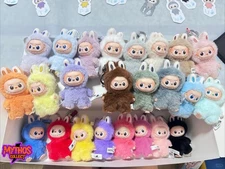 Genuine THE MONSTERS Pin for Love Series Plush Pendant Confirmed Blind Box A-Z