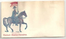 Civil War Cover FRONT ONLY  ~ UNITED STATES CAVALRY U.S. DRAGOONS