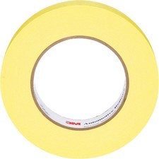 3M Automotive Refinish Masking Tape 06653, 388N, Yellow 24 mm x 55 m,