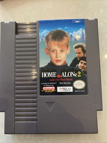 Home Alone 2 Lost In New York NES Box, Manual & Game Authentic Tested Nintendo