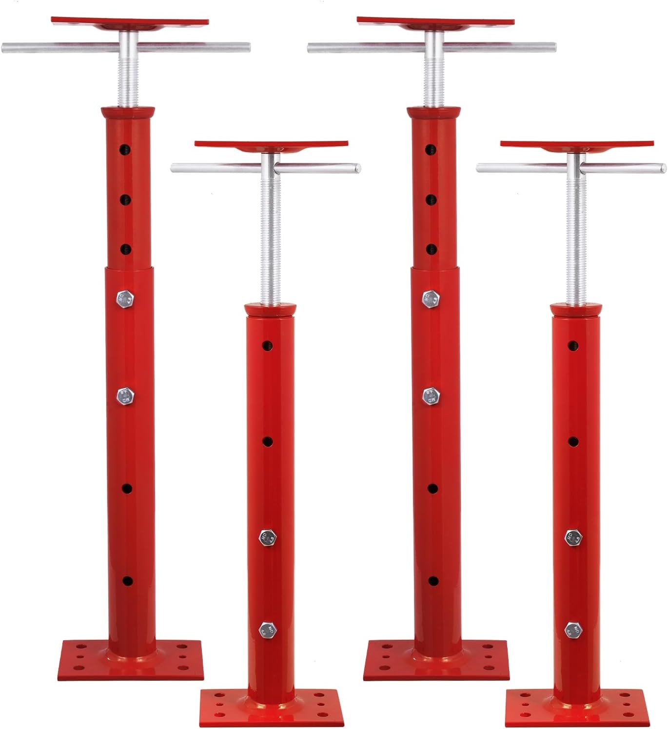 4 Pack House Jacks for Leveling 19''-36''Adjustable Support Jack