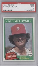 1981 Topps Steve Carlton #630 PSA 7 HOF m5x
