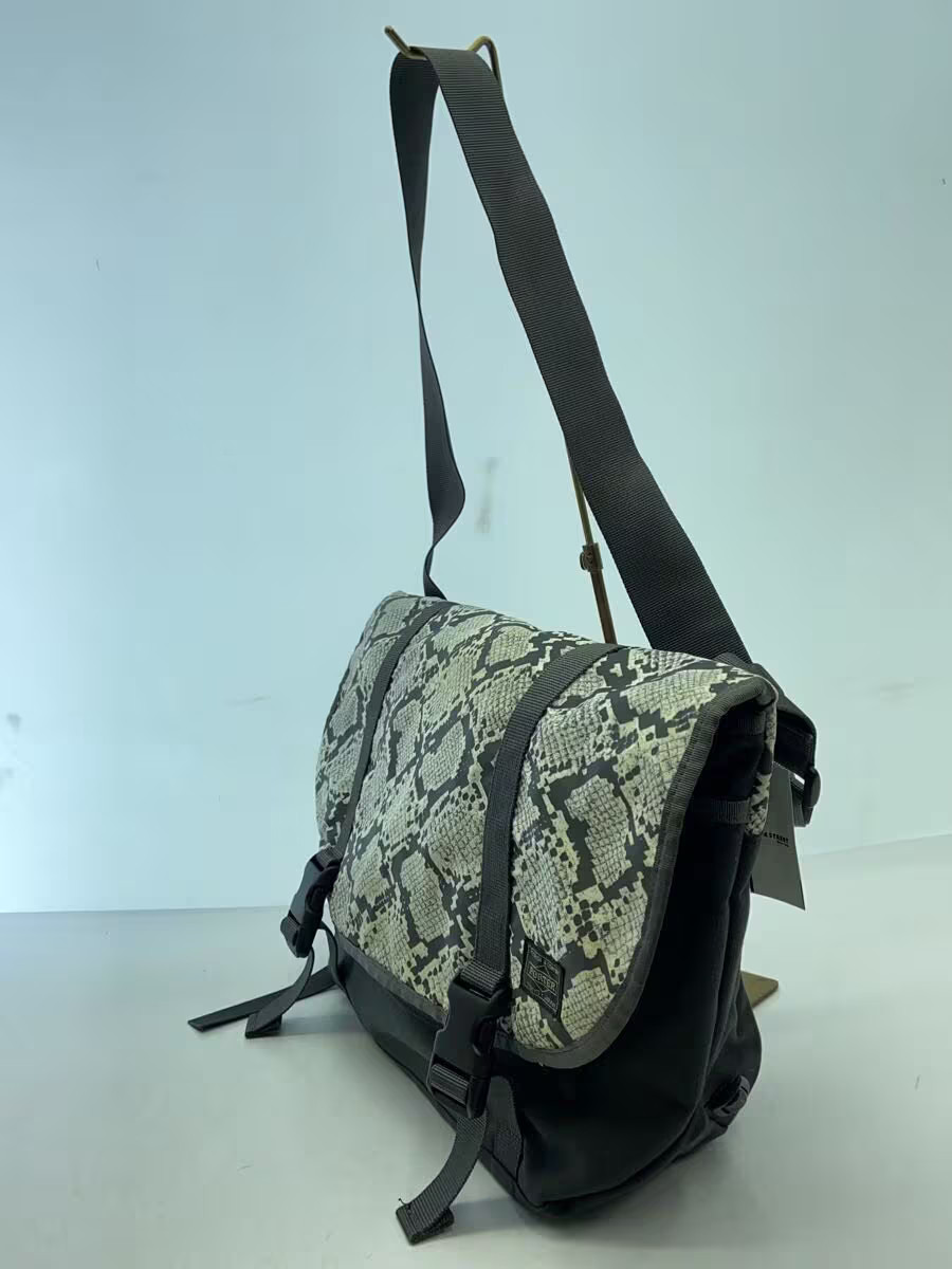 HEAD PORTER Python Print Shoulder Bag -- GRY - image 2