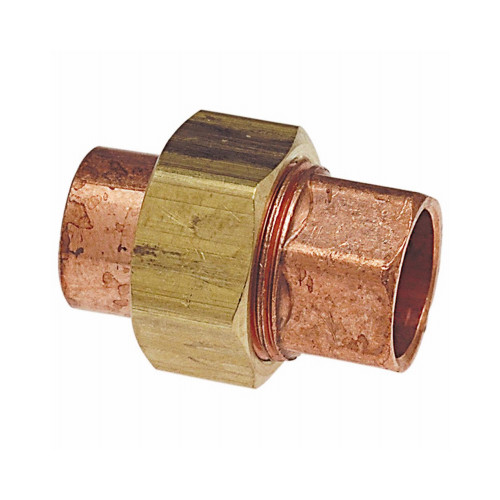 Nibco W02070D Copper Pipe Tailpiece, 1 In. Copper Union - Quantity 1