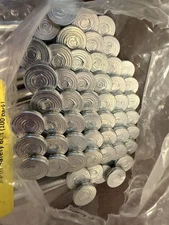 54 Pallet Rack Drop Pin - J Bolt Safety Clip - Universal Pallet Rack Drop Pins