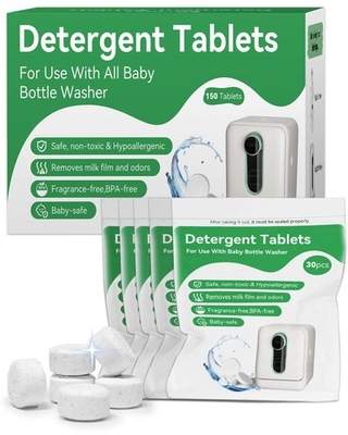 #ad 150 Eco Friendly Bottle Washer Detergent Tablets for GROWNSY $37.05