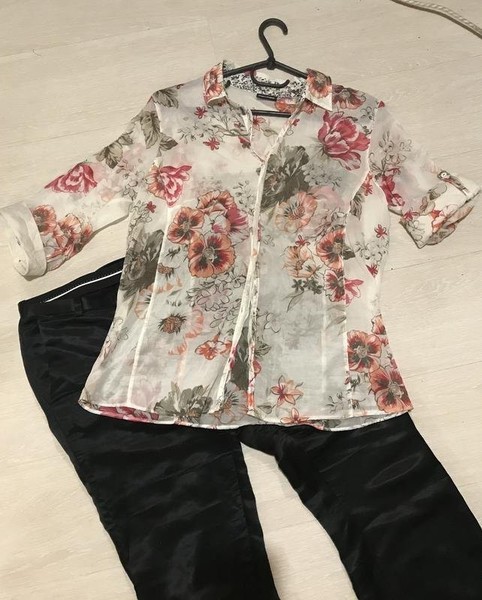 Women Gerry Weber Shirt Beige 42 / XL / 50