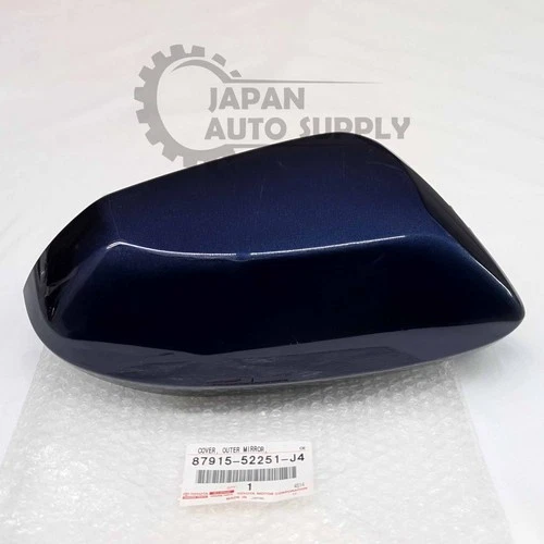 OEM GENUINE TOYOTA 20-24 COROLLA DK BLUE 8X8 RIGHT MIRROR COVER 87915-52251-J4