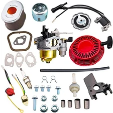 Carburetor Recoil Starter Kit for Honda GX160 GX200 GX140 GX120 Power Equipment