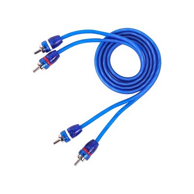 Skar Audio 3-Foot 2-Channel Twisted Pair RCA Interconnect 2 Channel-3 ft